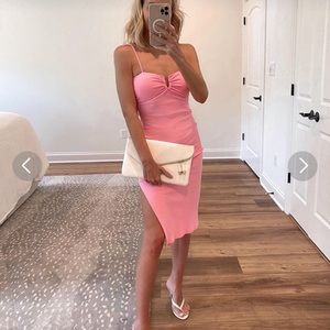 Vici SUNSET CRUISE COTTON MIDI DRESS